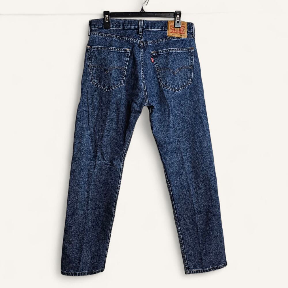 Levi Jeans Men's 505 Cotton Denim 34x32 EUC Classic